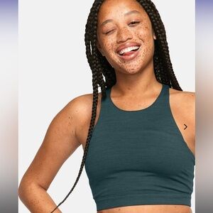 Outdoor Voices TechSweat™‎ Crop Top in evergreen